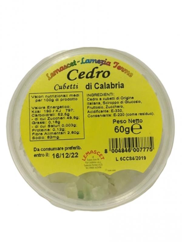 CEDRO CANDITO CUBETTI GR.60 ANGELINI