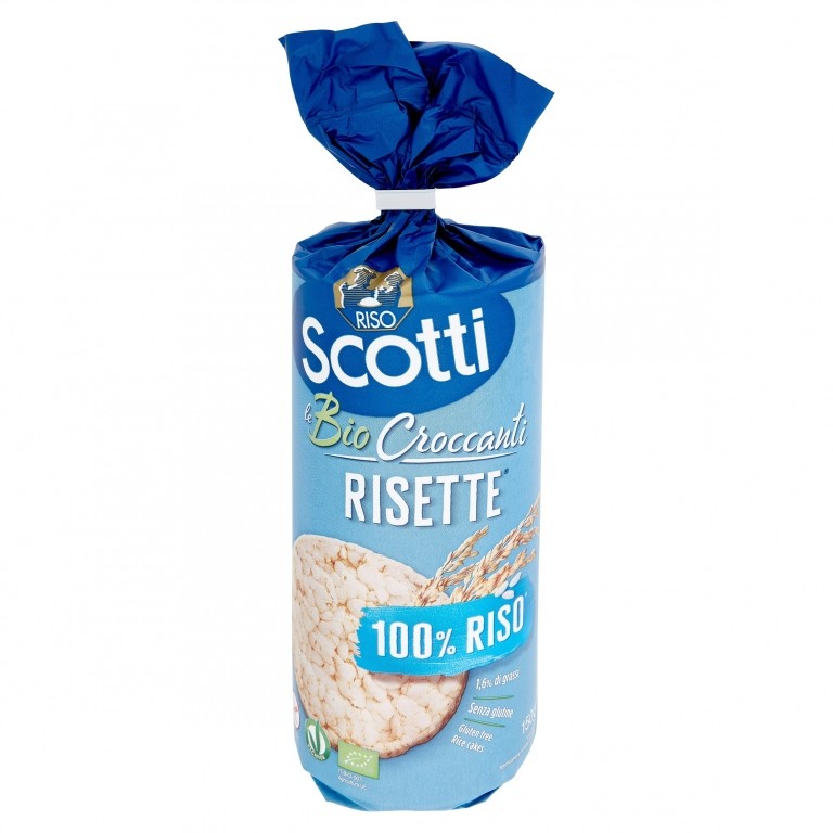 RISO SCOTTI LE BIO CROCCANTI RISETTE 100% RISO* 150 G