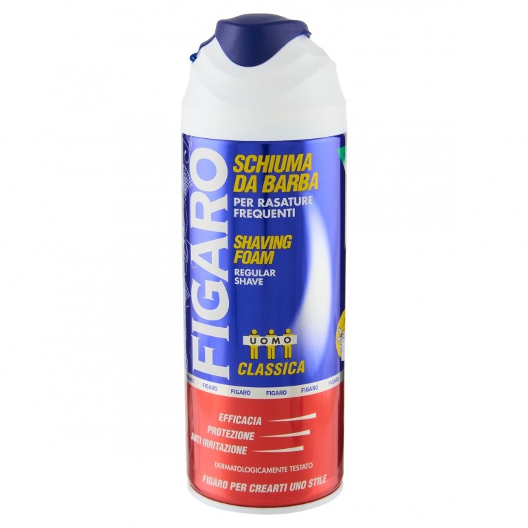 FIGARO UOMO SCHIUMA DA BARBA CLASSICA 400 ML