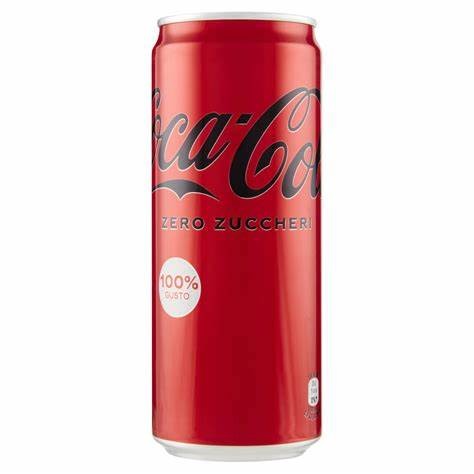 COCA-COLA ZERO ZUCCHERI ZERO CALORIE LATTINA 330 ML