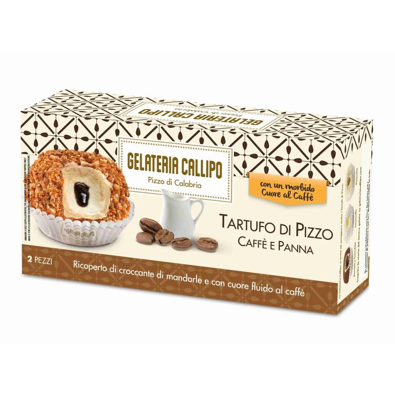 GELAT.CALLIPO TARTUFO CAFF/PANNA. GR.110X2