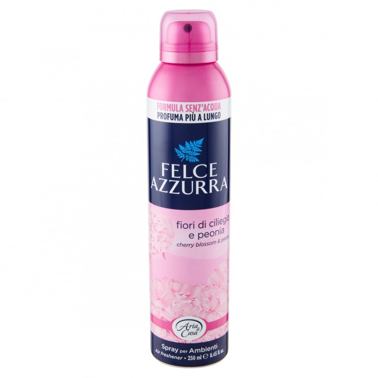 FELCE AZZURRA ARIA DI CASA SPRAY PER AMBIENTI FIORI DI CILIEGIO E PEONIA 250 ML