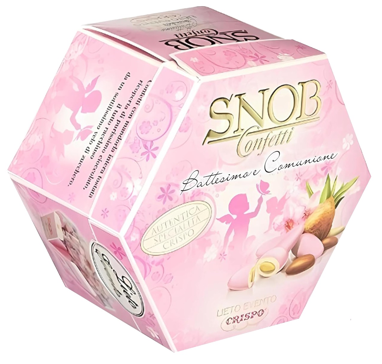 CONFETTI CRISPO LIETO EV.SNOB ROSA GR500 NASCITE  