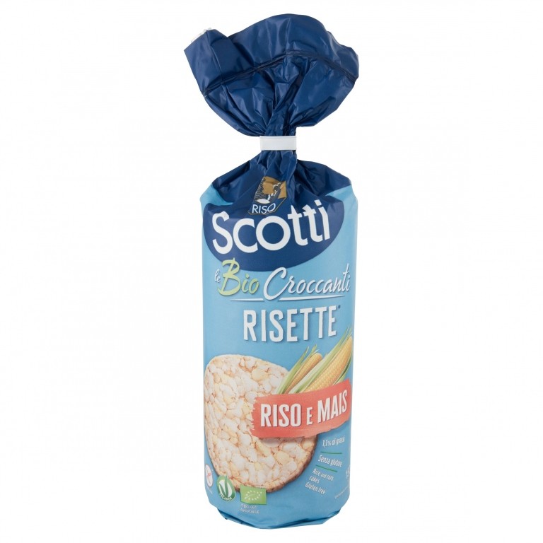 RISO SCOTTI LE BIO CROCCANTI RISETTE RISO E MAIS 150 G