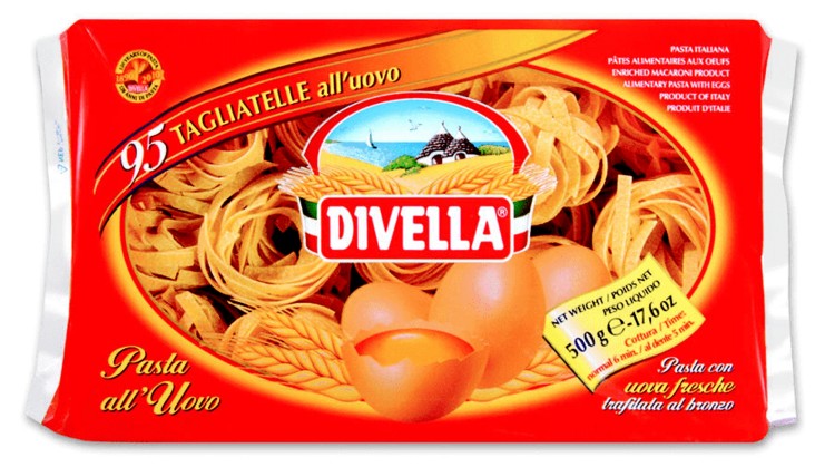 DIVELLA 95 TAGLIATELLE ALL'UOVO 500 G