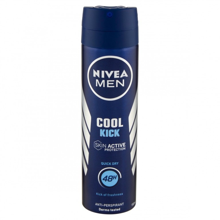 NIVEA MEN DEODORANT ANTI-PERSPIRANT COLL KICK 150 ML