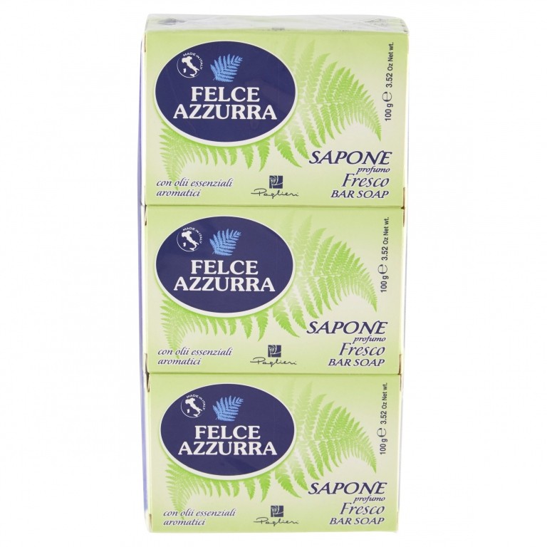 FELCE AZZURRA SAPONE PROFUMO FRESCO 3 X 100 G