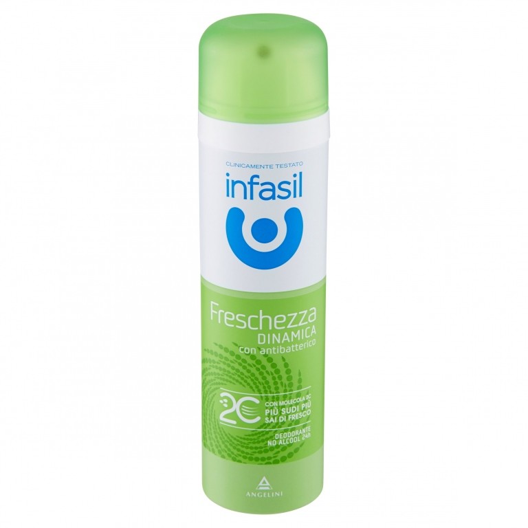 INFASIL FRESCHEZZA DINAMICA DEODORANTE SPRAY CON ANTIBATTERICO 150 ML