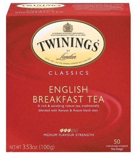 THE TWININGS X50BS ENGLISH BREAKFAST