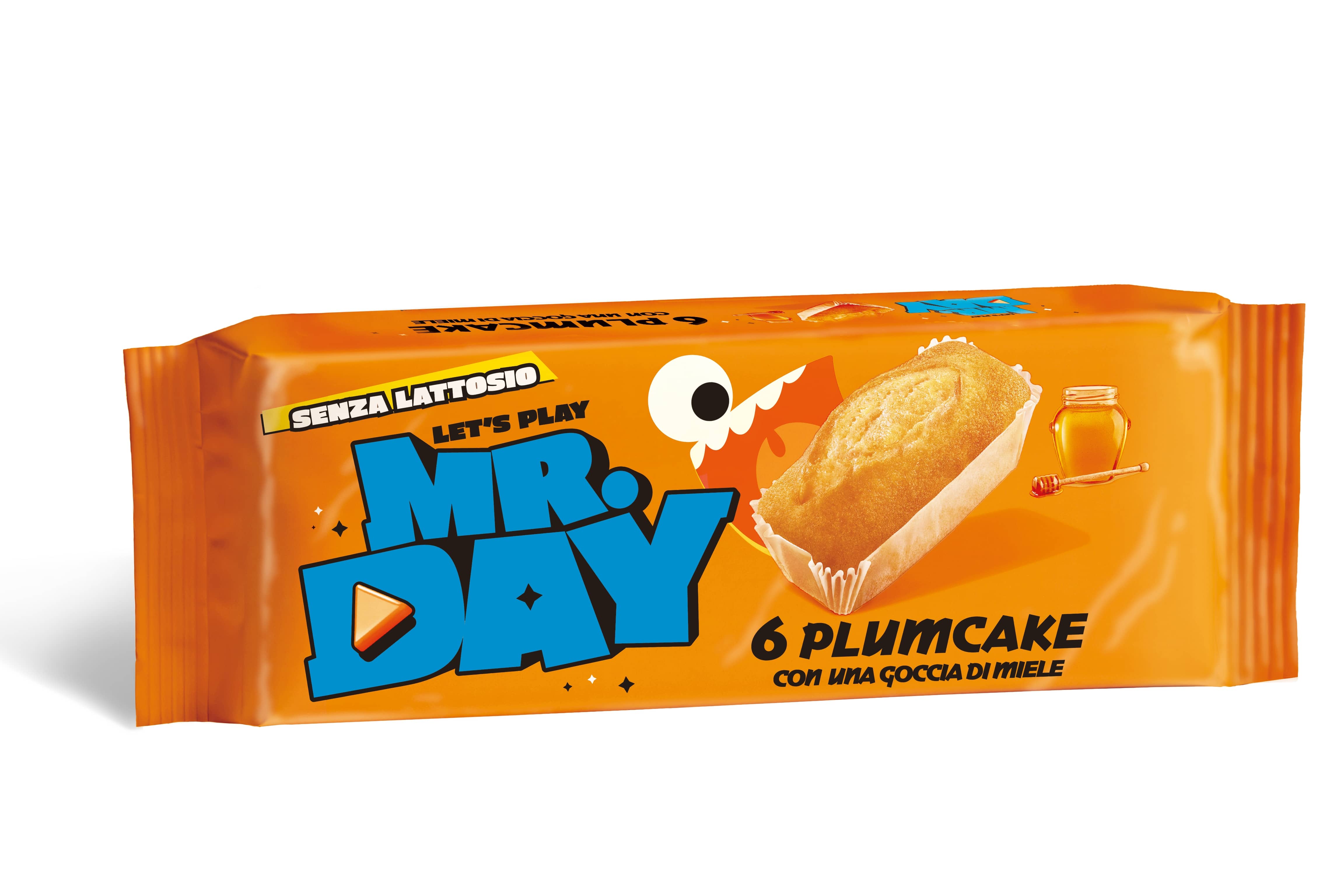 MR.DAY PLUMCAKE CON UNA GOCCIA DI MIELE 6 X 31,7 G