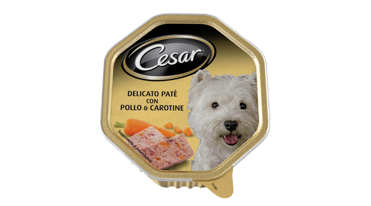 CESAR SELEZIONI DELL'ORTO DELICATO PATE CON POLLO E CAROTINE 150 G