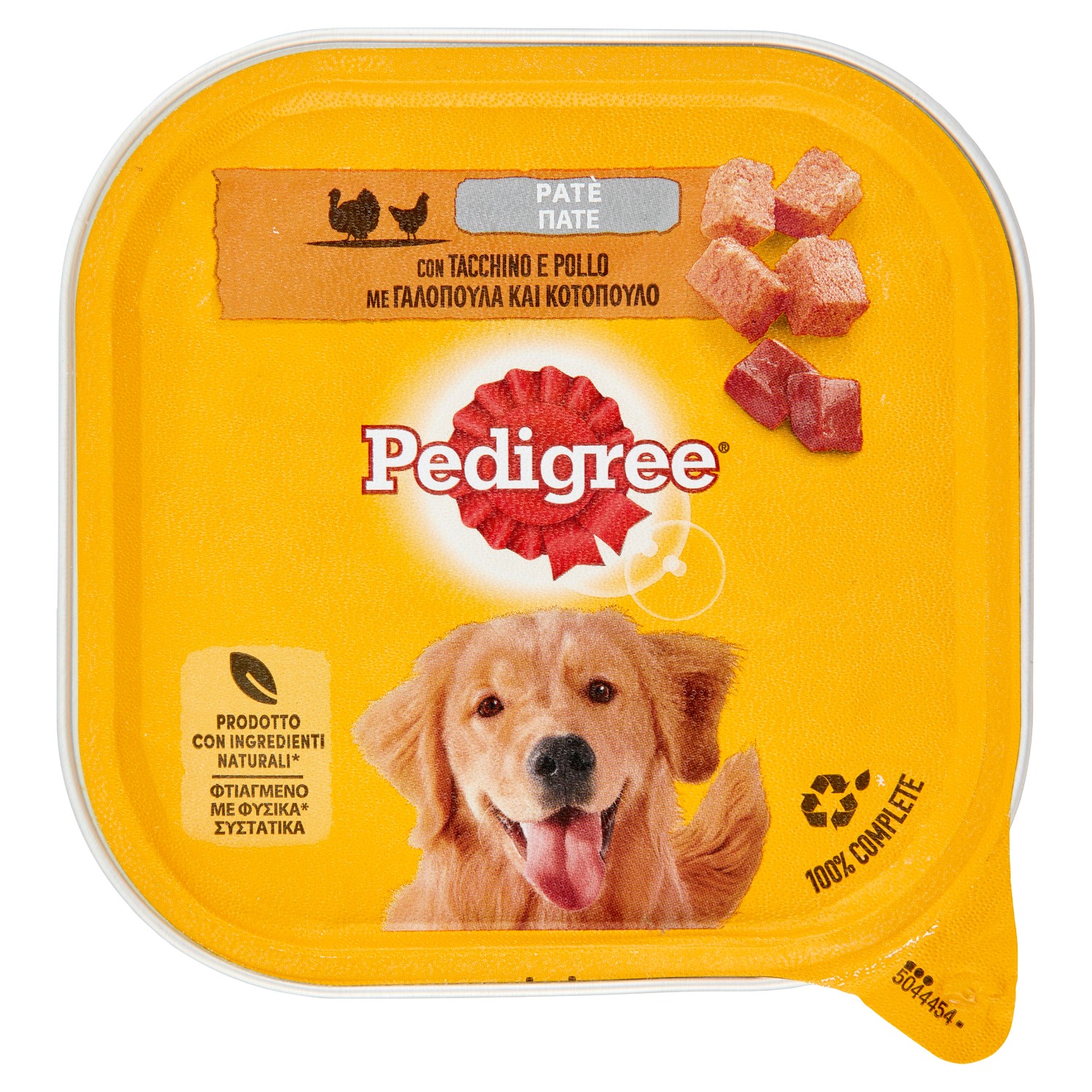 PEDIGREE CON TACCHINO E POLLO IN PATE 300 G