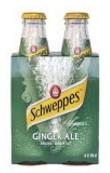 SCHWEPPES GINGER ALE 0,18 L OW X 4
