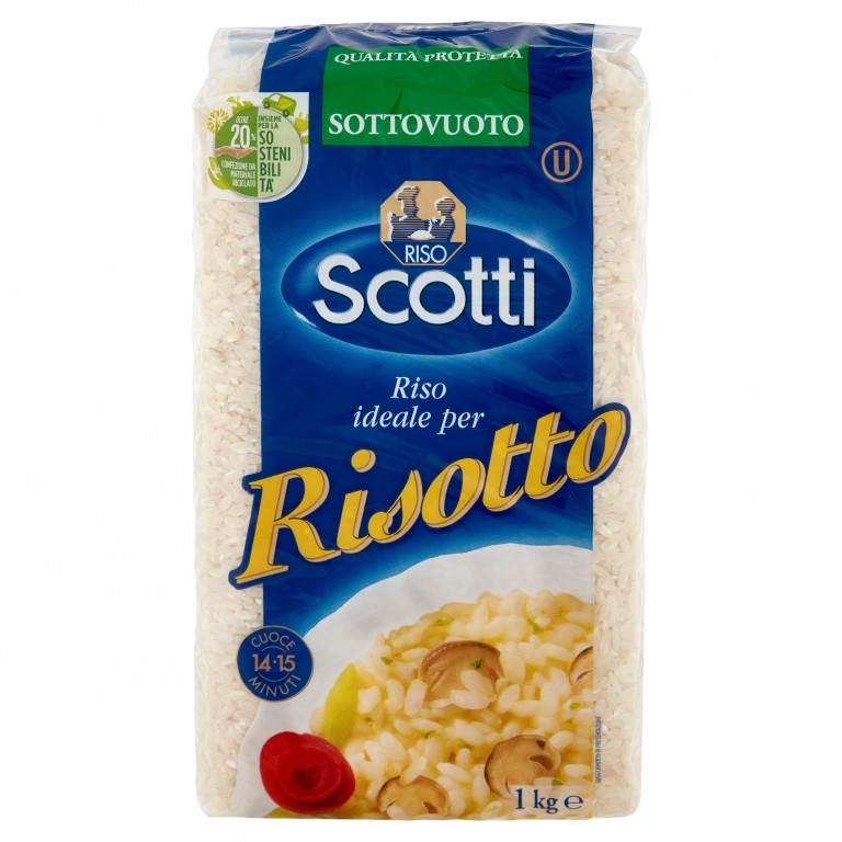 RISO SCOTTI RISO IDEALE PER RISOTTO 1 KG