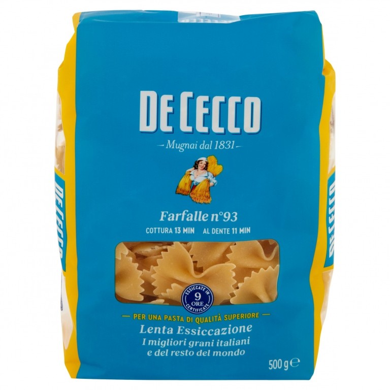 PASTA DE CECCO FARFALLE N.93 GR500                