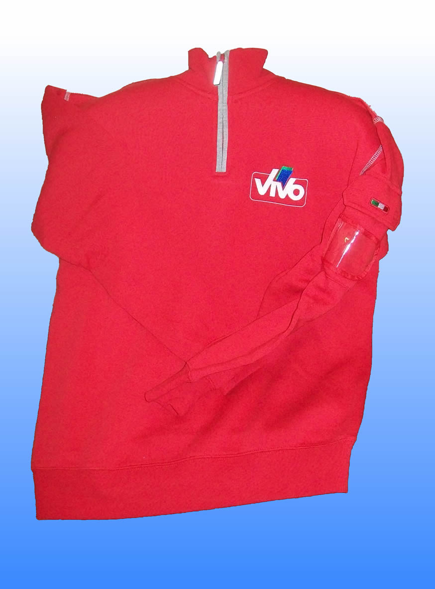 FELPA ROSSA VIVO