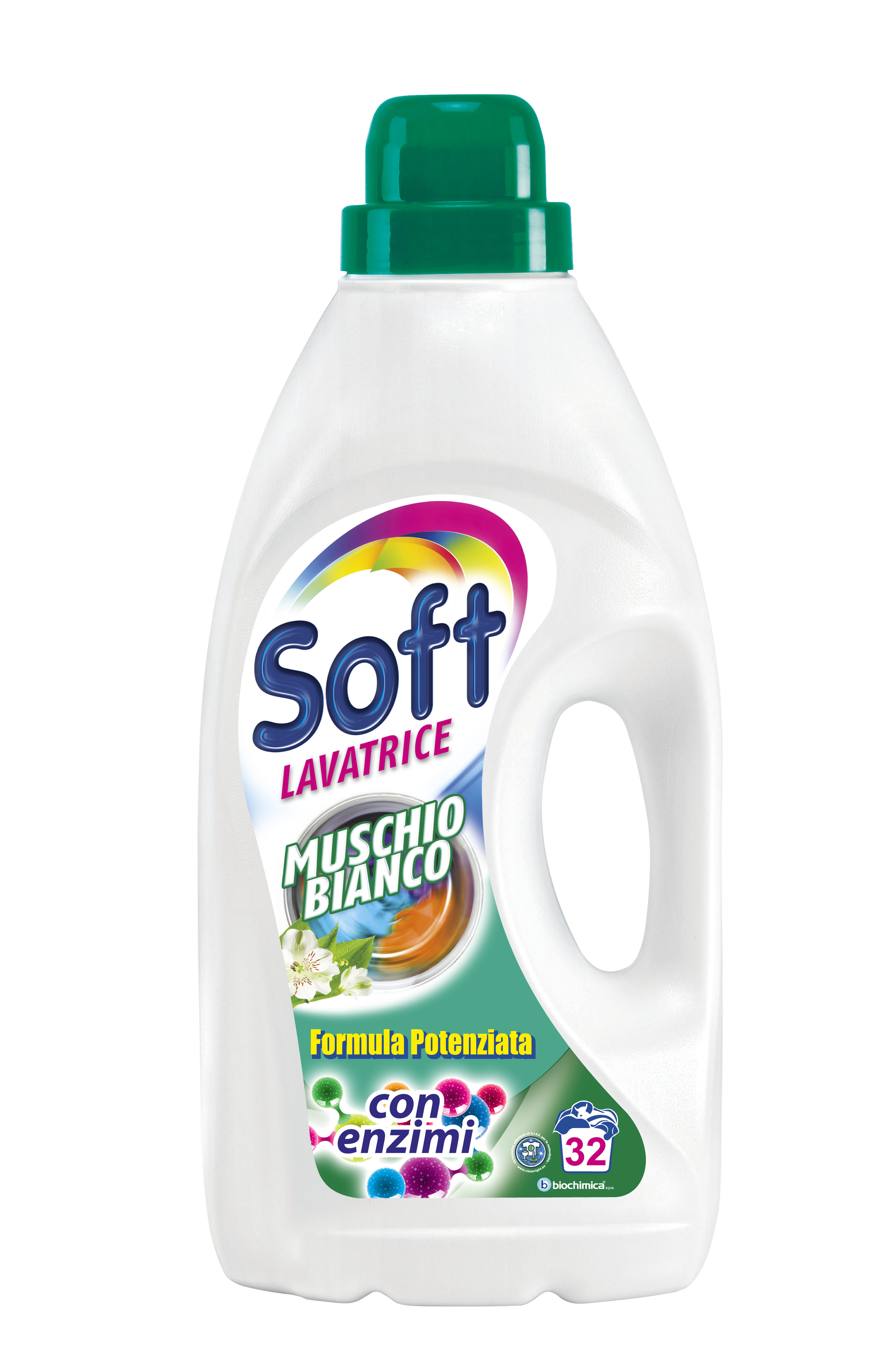 DET.LIQ.LAV.SOFT MUSCHIO B.CO 50 LAV.