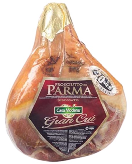 PROSCIUTTO CRUDO PARMA CASAMODENA 20 MESI AL KG.