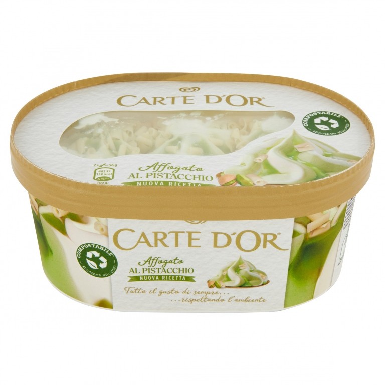 CARTE D'OR AFFOGATO AL PISTACCHIO 500 G