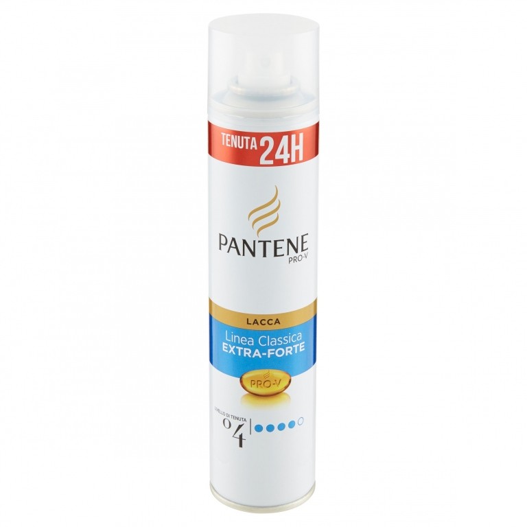 PANTENE PRO-V LACCA LINEA CLASSICA EXTRA FORTE 250 ML - LIVELLO DI TENUTA 4