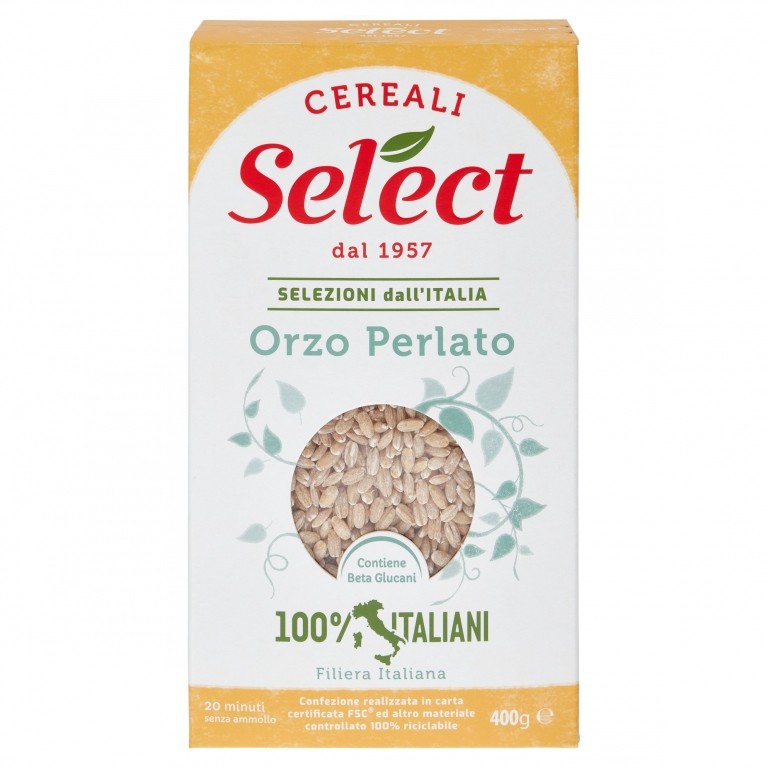 SELECT I CEREALI ORZO PERLATO 400 G