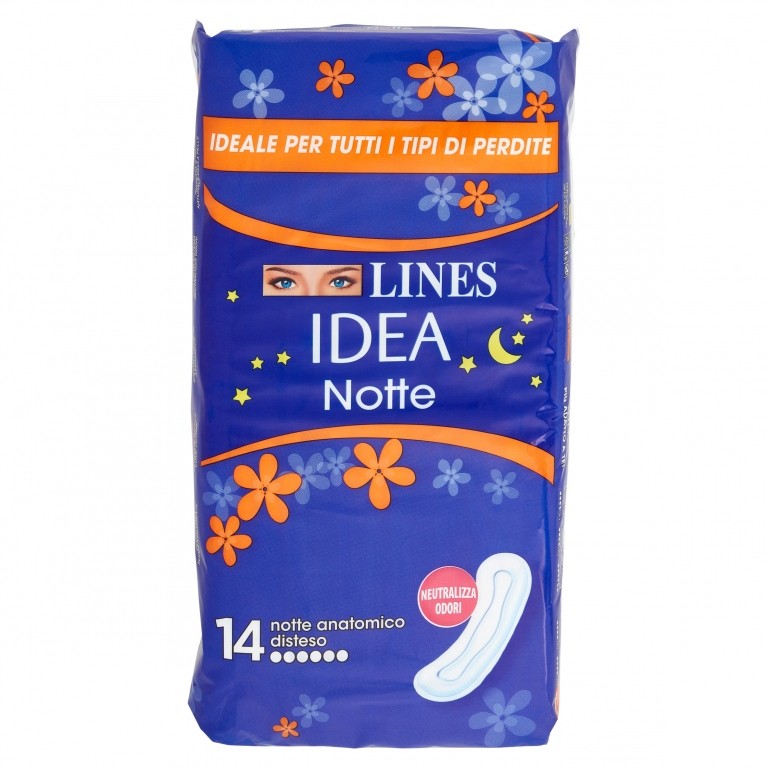 LINES IDEA NOTTE ANATOMICO DISTESO X14