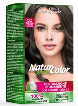 COLOR.NATUR COLOR CASTANO CHIARO CENERE 5C