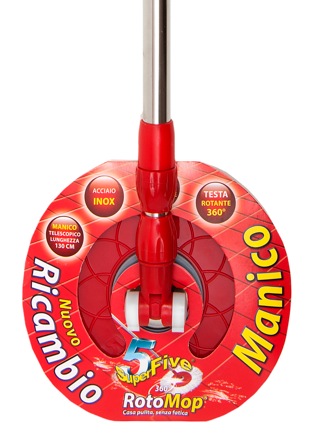 SUPER5 ROTOMOP MANICO RICAMBIO