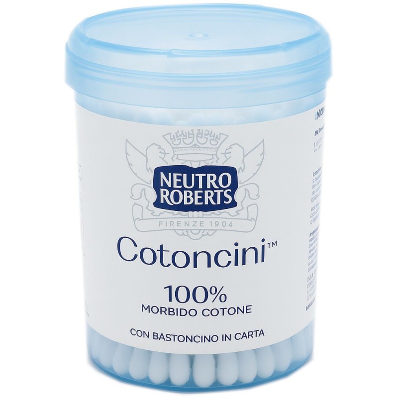 NEUTRO ROBERTS COTONCINI 100 BASTONCINI