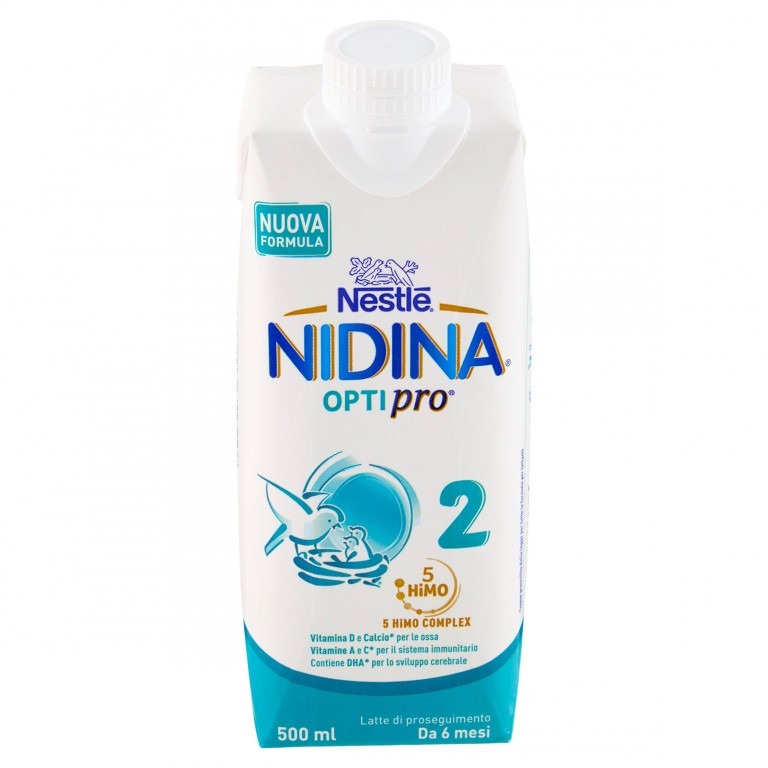 LATTE NIDINA 2 LIQUIDO ML.500