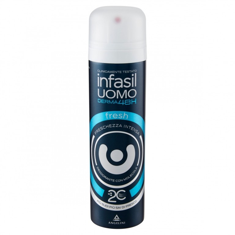 INFASIL UOMO DERMA48H DEODORANTE SPRAY FRESH 150 ML