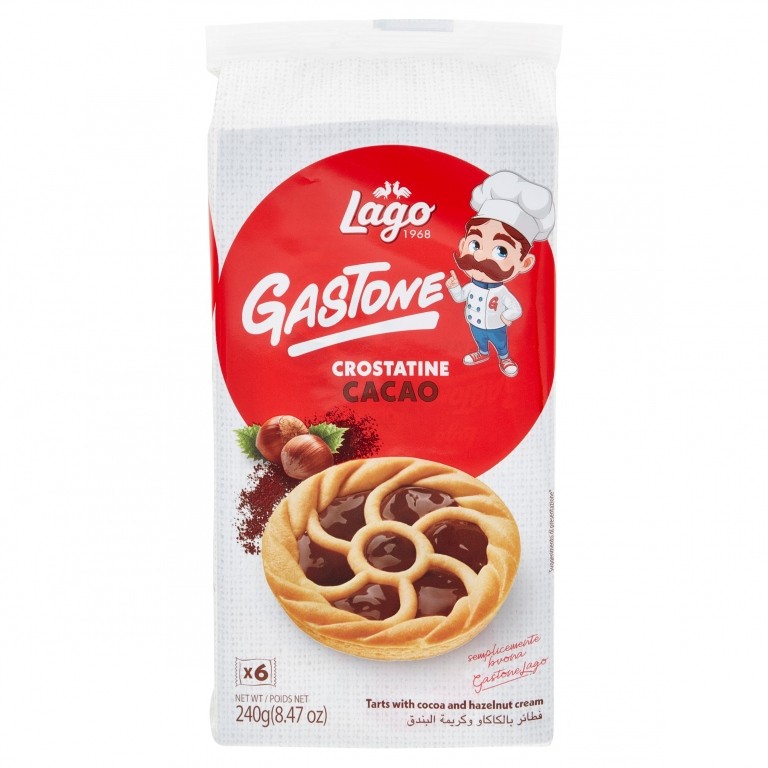 CROSTATINE LAGO CACAO GR.40 X6