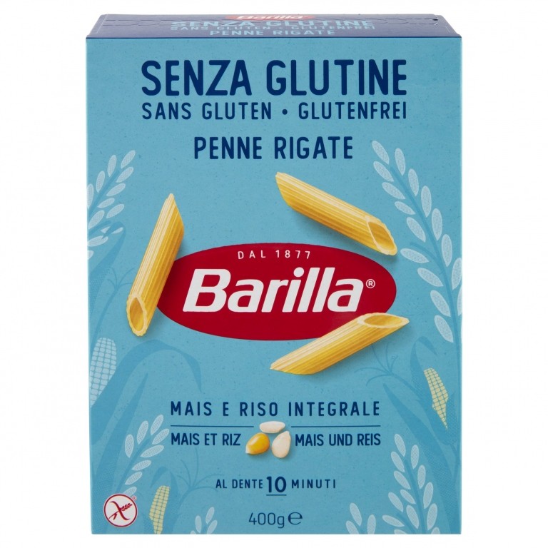 BARILLA PENNE RIGATE SENZA GLUTINE 400G
