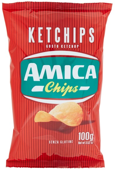 AMICA CHIPS KETCHUP 100 G