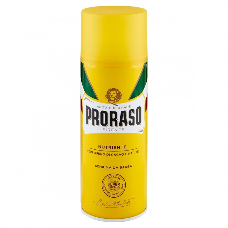 PRORASO SCHIUMA DA BARBA PELLI SECCHE 400 ML