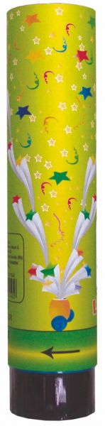 CANNON PARTY MULTICOLOR 20CM