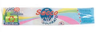 SACC.NETT.HOME LINE 70X110 PZ.10 AZZURRO