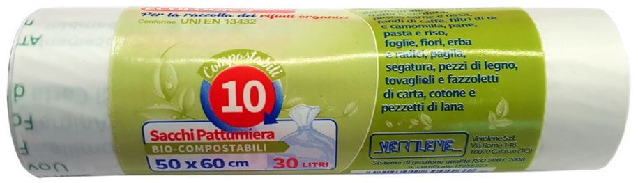 SACC.NETT.HOME LINE BIOCOMPOSTABILI 50X60 PZ.10