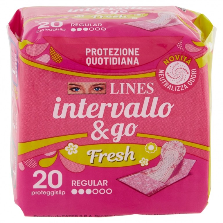 LINES INTERVALLO FRESH RIPIEGATO X20