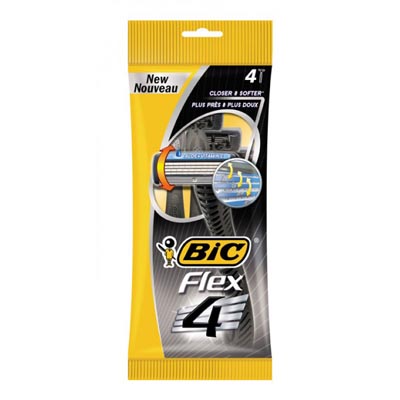 BIC 4 FLEX RASOIO 4 LAME 4 PZ