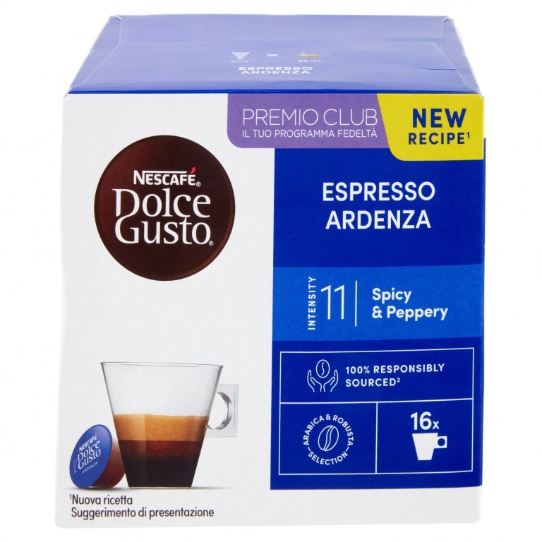 NESCAFE DOLCE GUSTO ESPRESSO ARDENZA CAFFE ESPRESSO 16 CAPSULE (16 TAZZE)