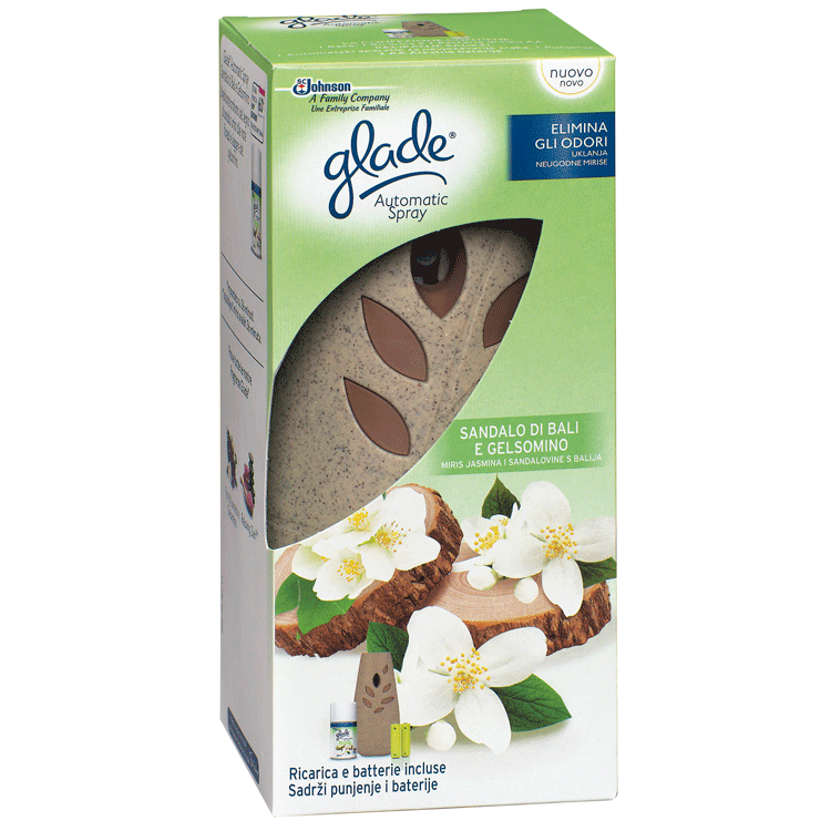 DEO GLADE AUTOMATIC SPRAY BASE SANDALO E JASMINE