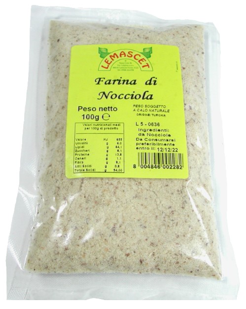 FARINA DI NOCCIOLE TAIANI GR100