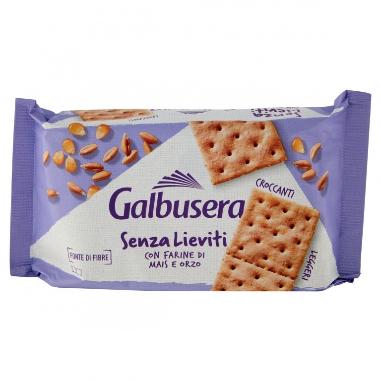 GALBUSERA BUONICOSI SENZA LIEVITI CON FARINA DI MAIS E ORZO 7 X 42,8 G