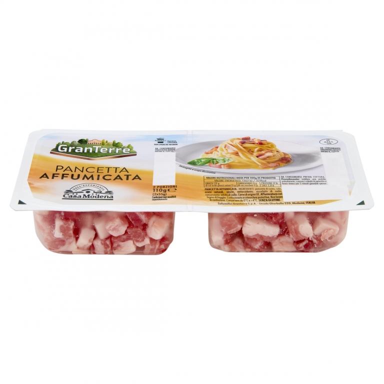 CASA MODENA PANCETTA AFFUMICATA 2 X 55 G