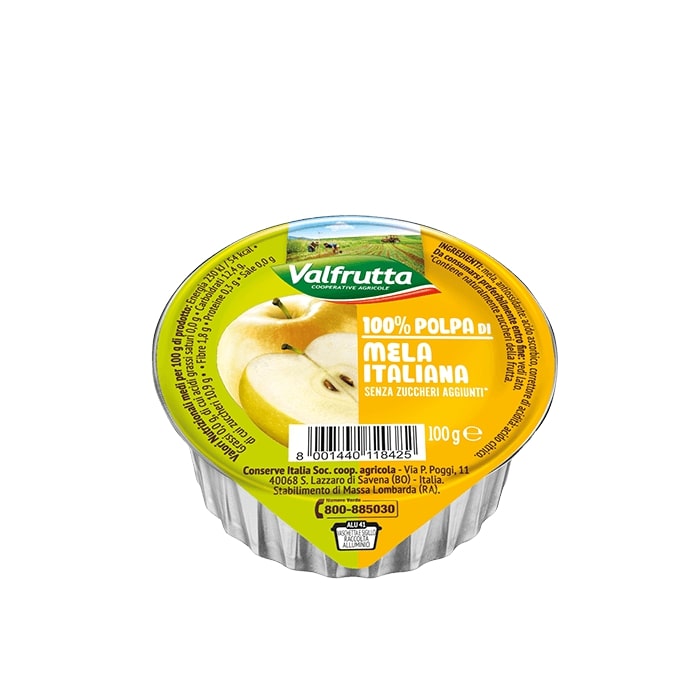 VALFRUTTA POLPA MELA 100 G