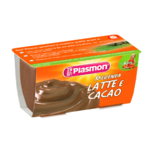 PLASMON LA MERENDA DEI BAMBINI LATTE CACAO 2 X 120 G
