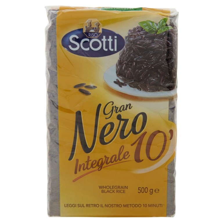 RISO SCOTTI SAPORI&EMOZIONI GRAN NERO INTEGRALE 500 G