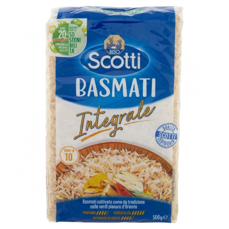 RISO SCOTTI SAPORI&EMOZIONI BASMATI INTEGRALE 500 G