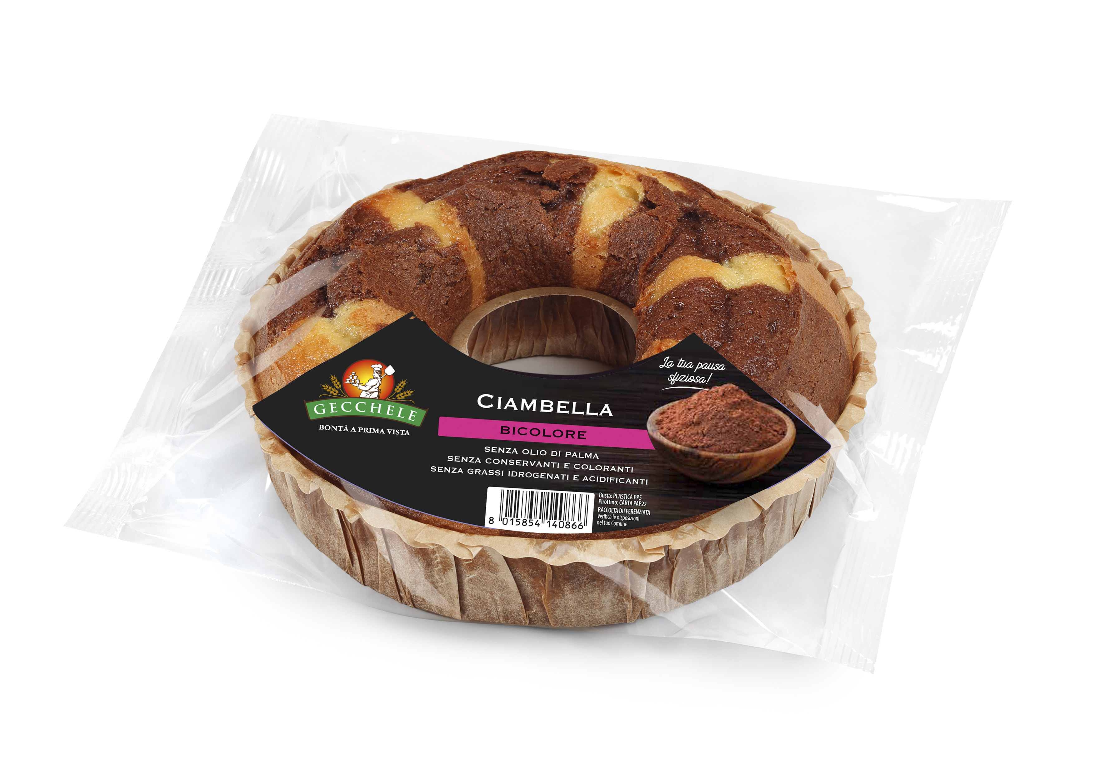 GECCHELE CIAMBELLA BICOLORE 400G
